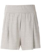 Osklen Rustic Eco Ribbed Shorts - Grey