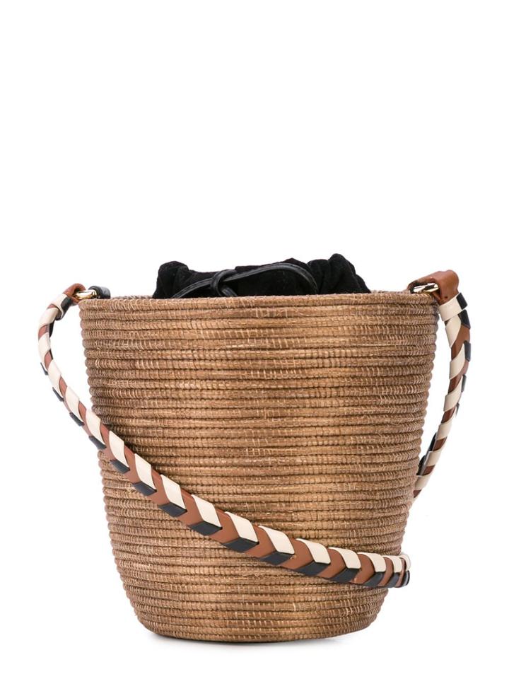 Cesta Collective Crossbody Bucket Bag - Brown