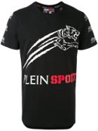 Plein Sport - Graphic Print T-shirt - Men - Cotton - Xl, Black