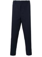 Neil Barrett - Tapered Trousers - Men - Cotton/spandex/elastane - 50, Blue, Cotton/spandex/elastane