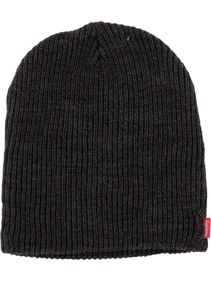 Supreme Basic Beanie Fw 13 - Grey