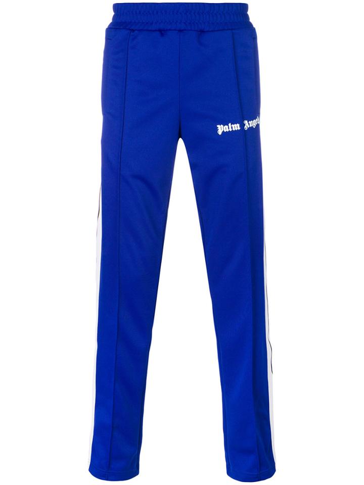 Palm Angels Fitted Track Trousers - Blue