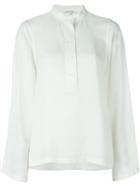 Helmut Lang Wide Sleeve Shirt, Women's, Size: Small, White, Viscose