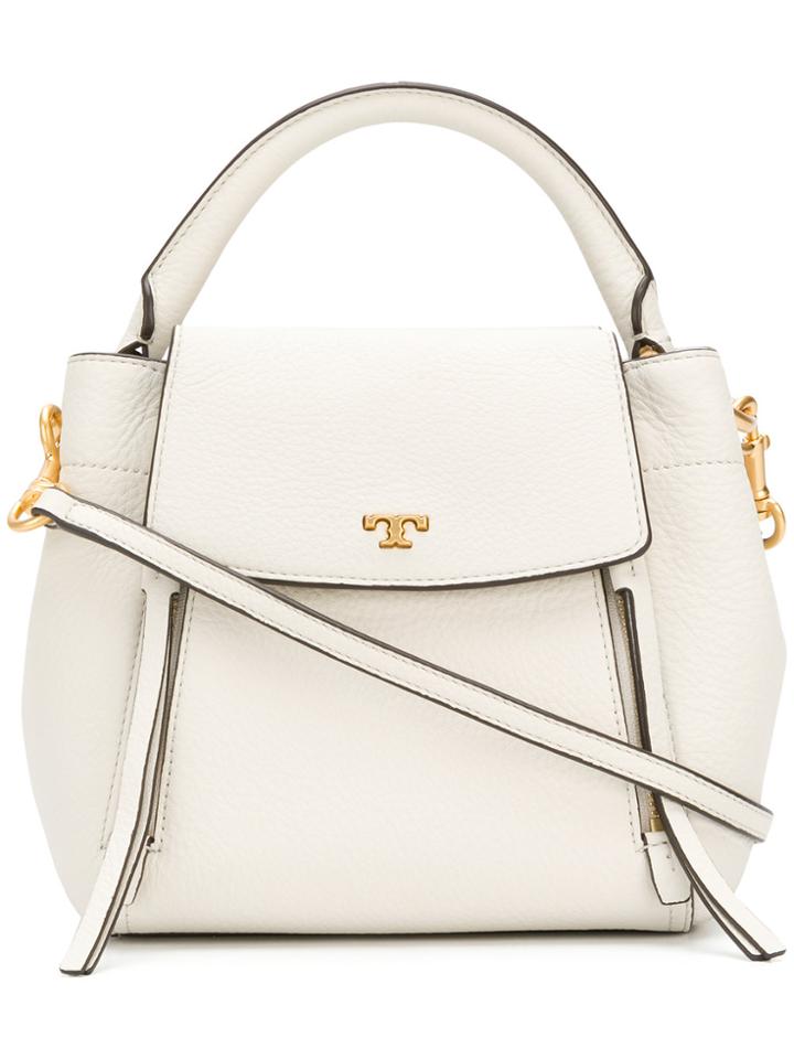 Tory Burch Half-moon Cross-body Bag - White