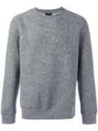 Theory 'daren R. Marsh Terry' Sweatshirt, Men's, Size: Medium, Grey, Cotton/polyester/rayon
