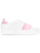 Gcds Low Top Logo Sneakers - Pink & Purple