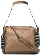 Laura B Bauletto Shoulder Bag - Metallic