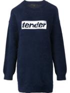 Alexander Wang Tender Jumper, Women's, Size: Medium, Blue, Nylon/angora/wool