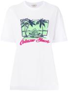 Fendi Logo Patch T-shirt - White