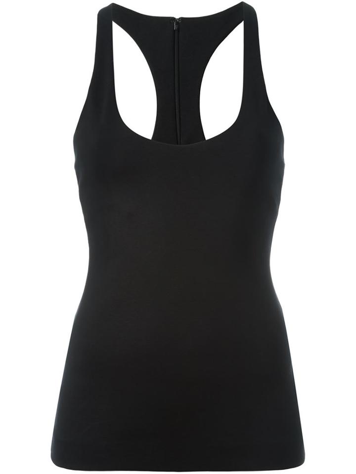 Dsquared2 Racerback Style Top, Women's, Size: Medium, Black, Cotton/spandex/elastane