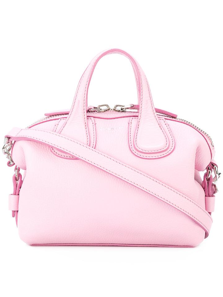 Givenchy Mini Nightingale Tote, Women's, Pink/purple, Calf Leather