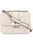 Karl Lagerfeld K/ikonik Quilted Crossbody Bad - Do Not Use - Beige