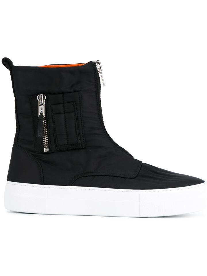 Joshua Sanders Zip-up Hi-top Sneakers