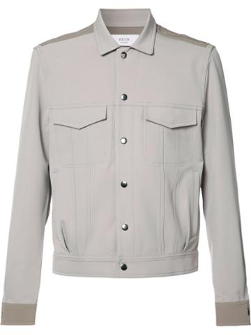 Keum - Buttoned Lightweight Jacket - Men - Polyester/polyurethane - L, Nude/neutrals, Polyester/polyurethane