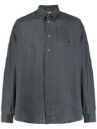 Giorgio Armani Pre-owned 1990s Logo Shirt - Grey