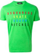 Dsquared2 Skate T-shrt, Men's, Size: Medium, Green, Cotton