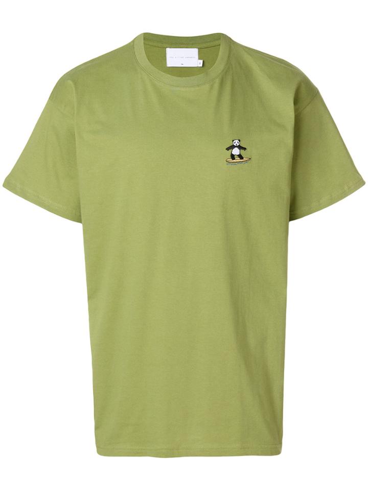 The Silted Company Embroidered Patch T-shirt - Green
