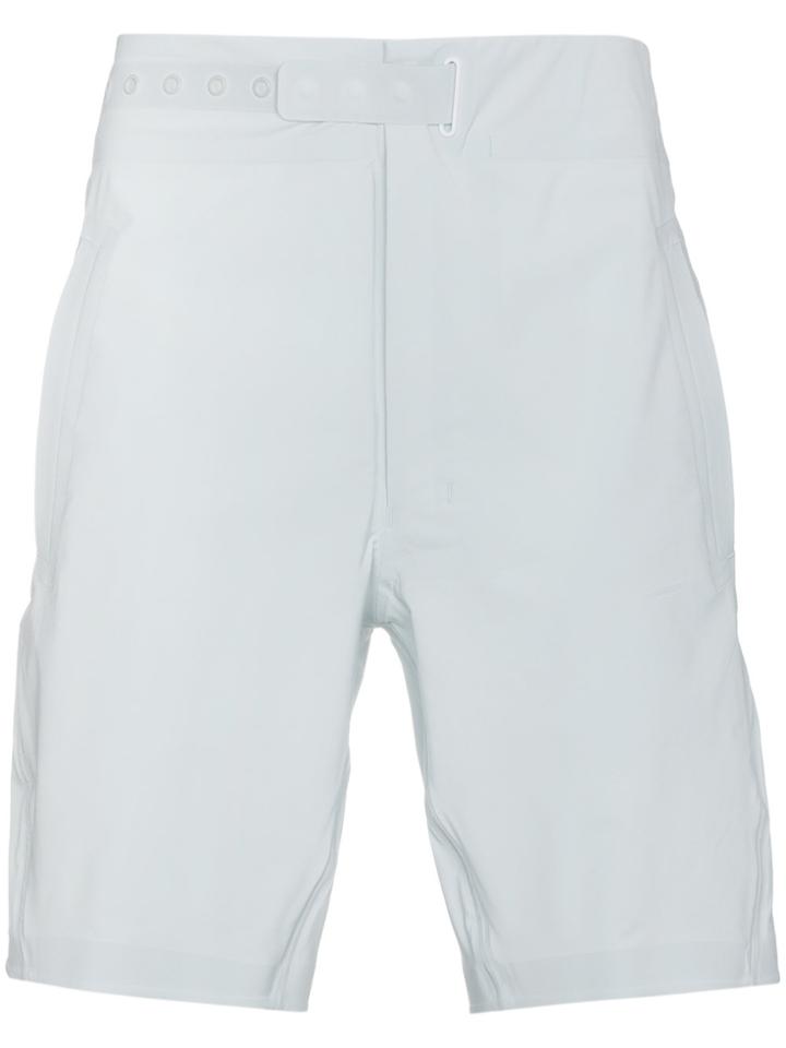 Descente Allterrain Blue Schematech Shorts