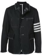 Thom Browne Buttoned Dinner Jacket - Black