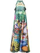 Mary Katrantzou Printed Long Dress - Multicolour