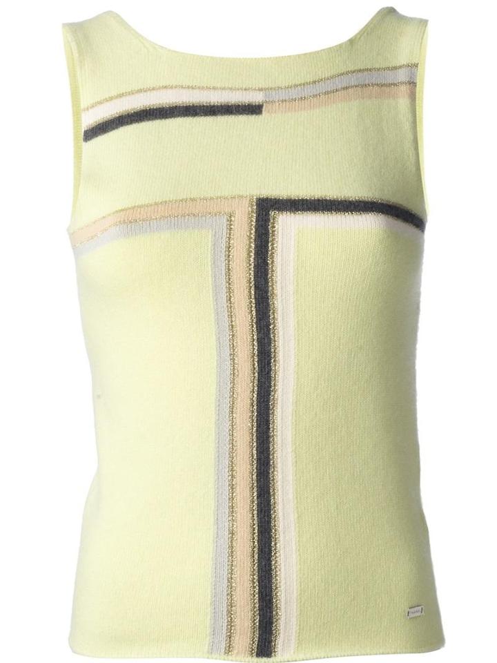 Chanel Vintage Sleeveless Knit Top