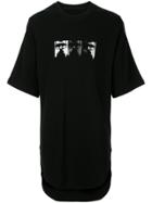 Julius Printed Oversize T-shirt - Black