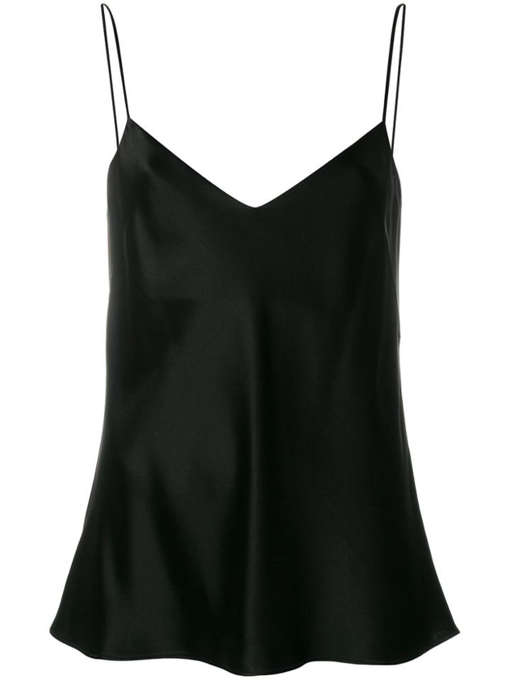 Galvan V-neck Camisole - Black