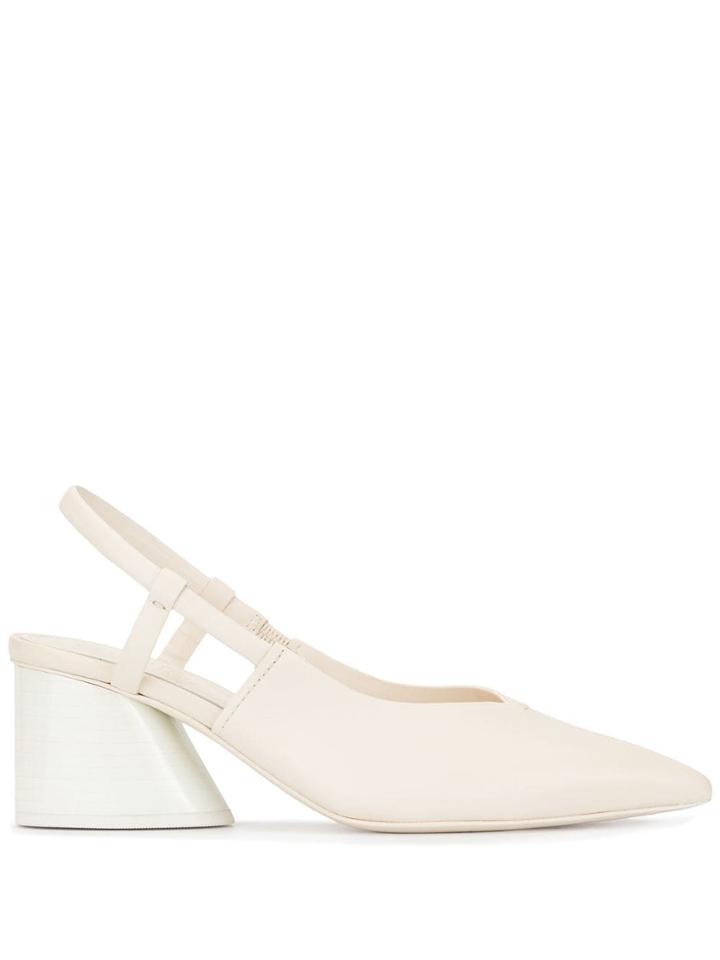 Mercedes Castillo Elena Slingback Pumps - White
