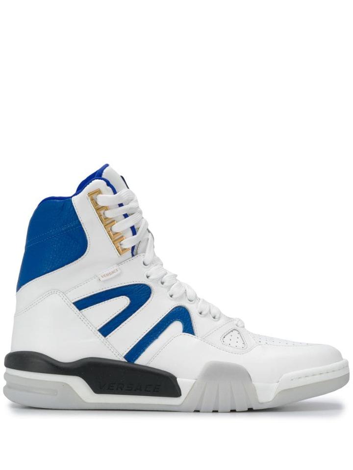 Versace High-top Sneakers - White
