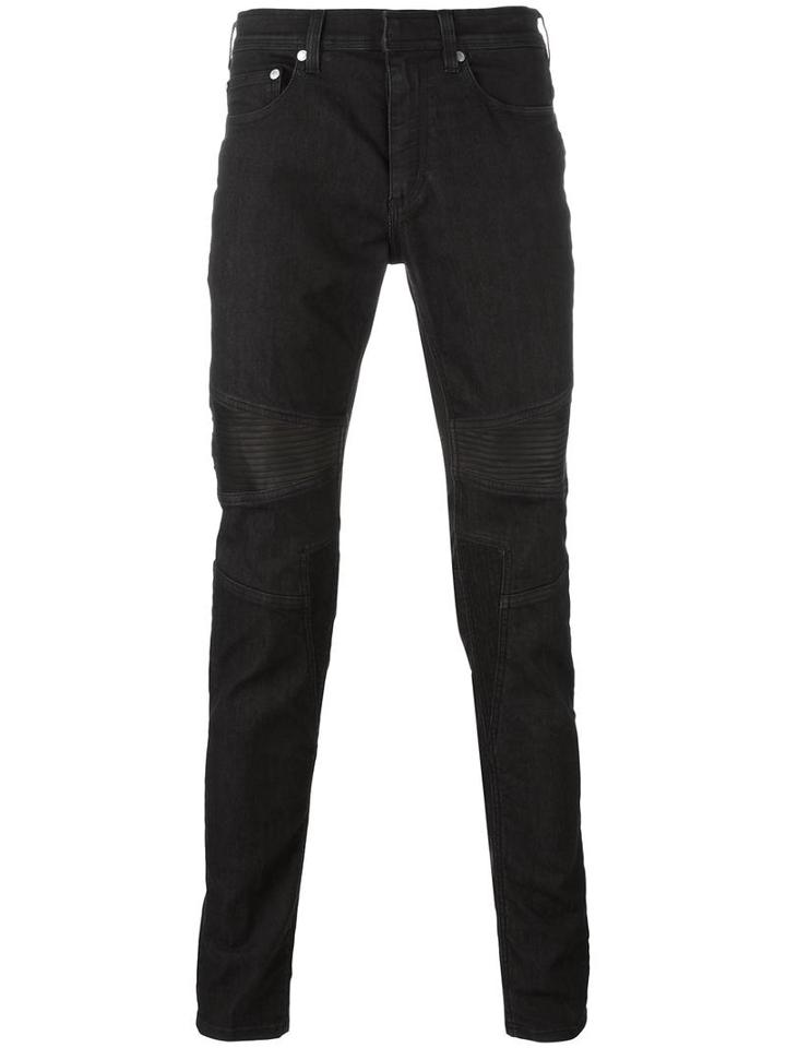 Neil Barrett Skinny Jeans, Men's, Size: 30, Black, Cotton/polyester/spandex/elastane