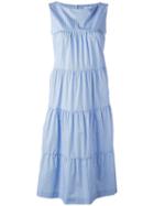 P.a.r.o.s.h. Cotory Dress, Women's, Size: Medium, Blue, Cotton