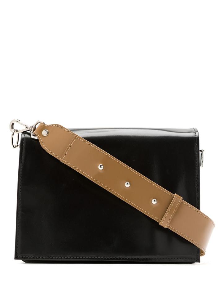 Uma Raquel Davidowicz Scriba Leather Shoulder Bag - Black