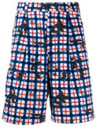 Jc De Castelbajac Pre-owned 1980s Sylvester The Cat Shorts - Blue