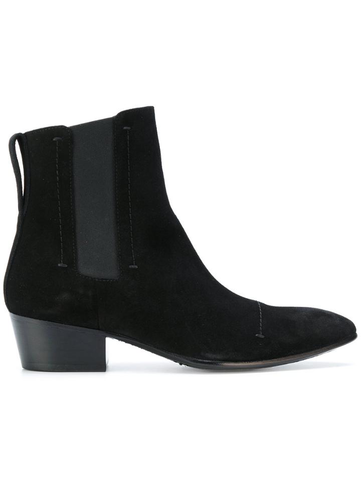 Rochas Chelsea Boots - Black
