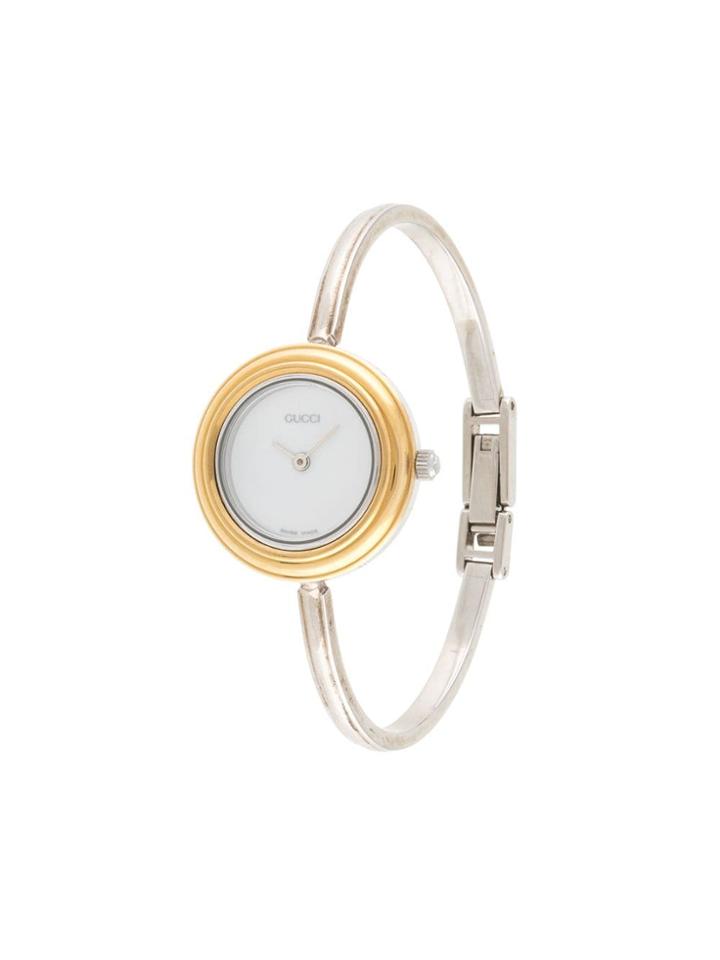 Gucci Pre-owned Change Bezel Quartz Wristwatch - Multicolour