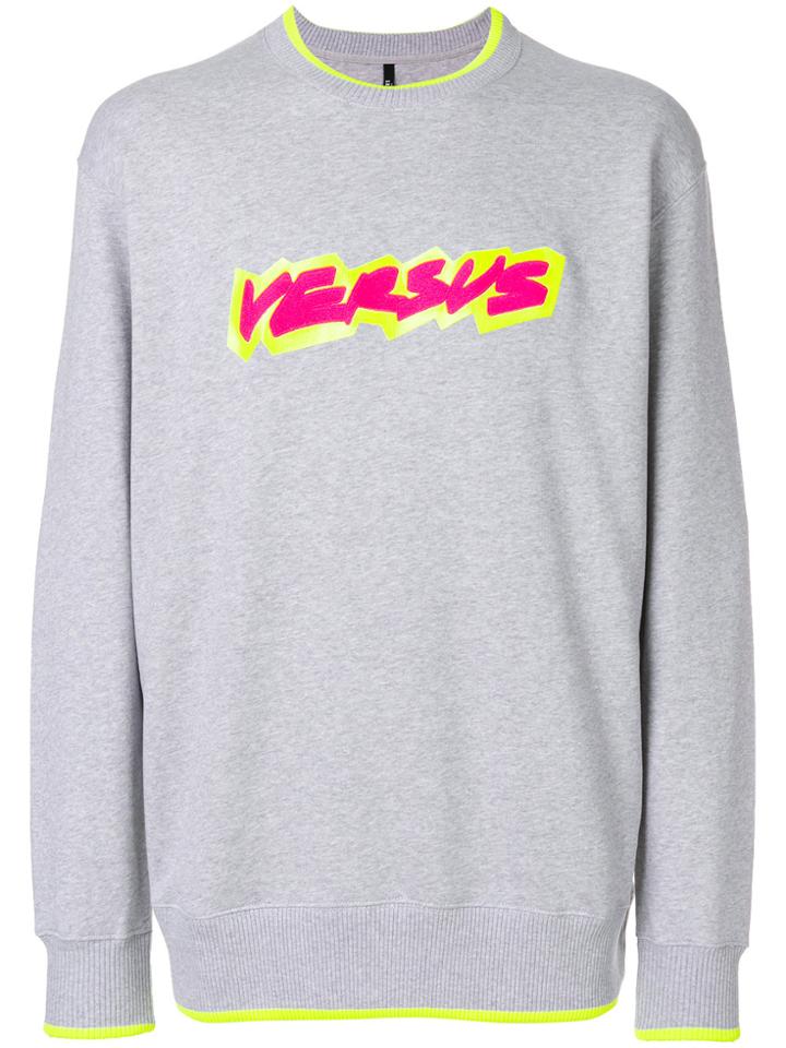 Versus Logo Sweatshirt - Grey