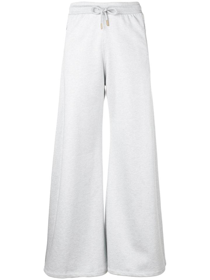 Opening Ceremony Drawstring Wide Leg Trousers - Grey