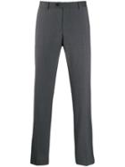 Z Zegna Wool Tailored Trousers - Grey