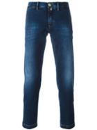 Jacob Cohen Slim-fit Jeans, Men's, Size: 35, Blue, Cotton/polyester/spandex/elastane