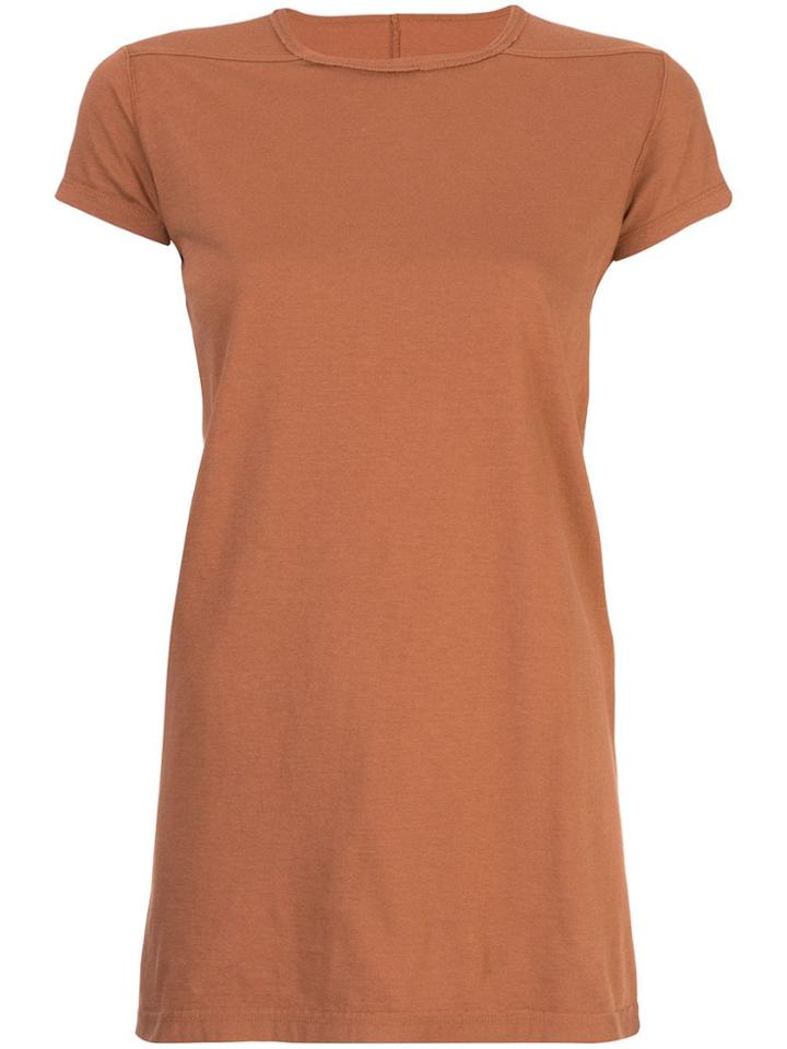 Rick Owens Relaxed Short-sleeve T-shirt - Brown