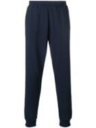 Ron Dorff Contrast-piped Track Trousers - Blue