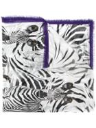 Marc Cain Zebra Print Scarf - Multicolour