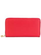 Alexander Mcqueen Zip Around Continental Wallet - Red