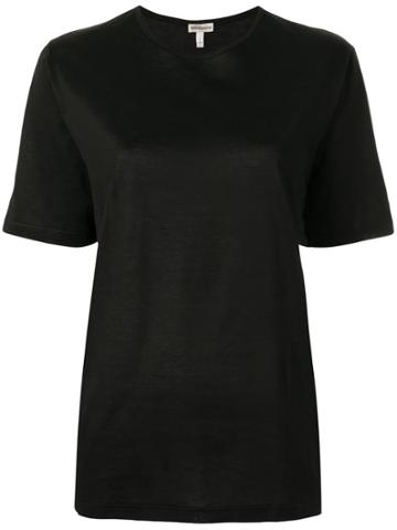 Hermès Pre-owned Round Neck T-shirt - Black