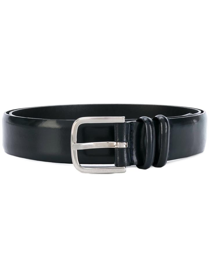 Orciani - Drop Belt - Men - Leather - 105, Blue, Leather