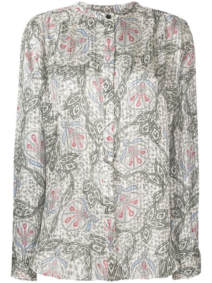 Isabel Marant Pleated Shirt - Neutrals
