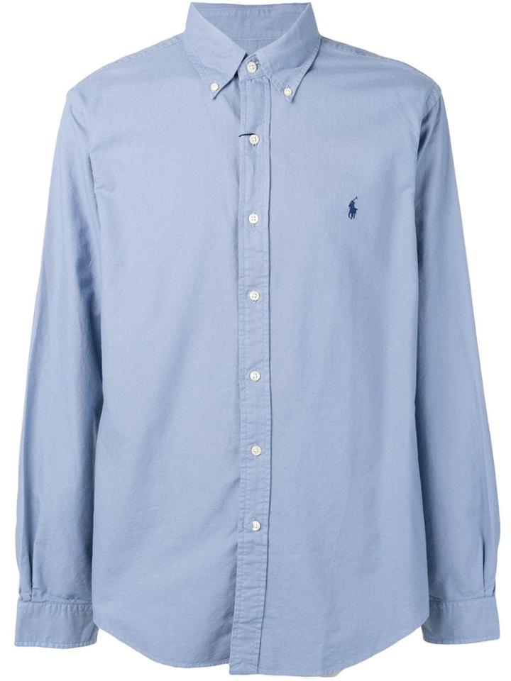 Polo Ralph Lauren Button Down Collar Shirt - Blue