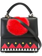 Les Petits Joueurs Mini 'alex' Shoulder Bag, Women's, Black