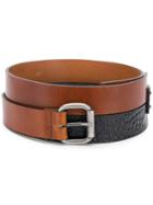 Nude Double Belt - Brown