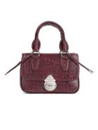 Sarah Chofakian Leather Bag, Women's, Pink/purple